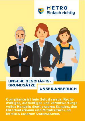 METRO Geschäftsgrundsätze für Mitarbeiter und Mitarbeiterinnen
